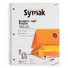 Spiral notebook, 1-subject, 80 pages