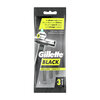 Gillette - Black - Disposable razors, pk. of 3