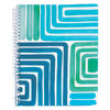 Small spiral notebook with pocket page, 168 pages