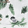 Ens. de drap - Sapin et oiseau, Double - 2