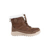 Quilted insulated lace-up winter boot