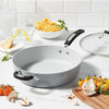 Starfrit - The Rock - TERRA Collection - Deep fry pan with lid, 12" (30cm) - 3