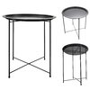 Table d'appoint pliante en m&eacute;tal - 5