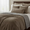 Rusuk collection - Ribbed velvet throw