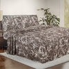 Collection Auberge - Ens. de draps en flannel - Branches d'hiver