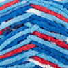 Bernat Blanket Brights - Red, white boom, 300g - 2