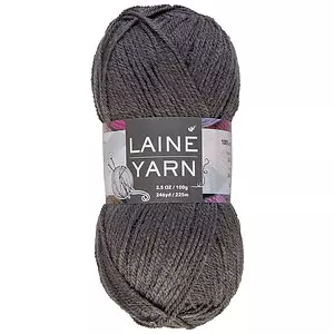 Acrylic yarn, grey, 100g
