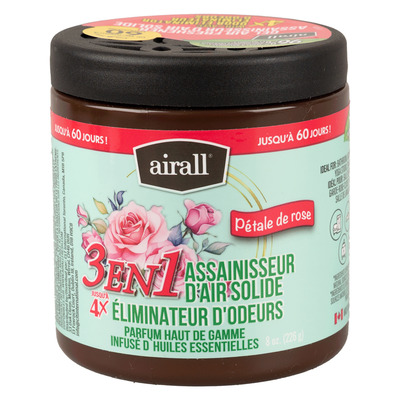 airall - Gel air freshener - Rose petal