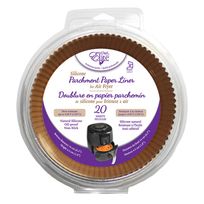 Airfryer liner - Round - Pk. of 20