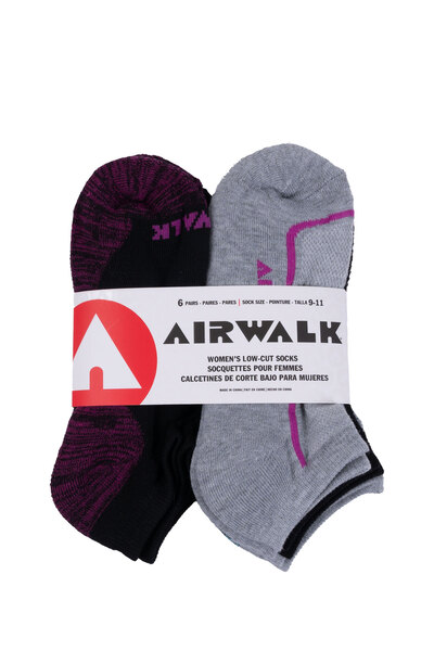 Airwak - Socquettes basses - 6 paires