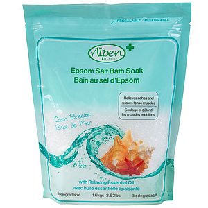 Alpen Secrets - Epsom salt bath soak, ocean breeze
