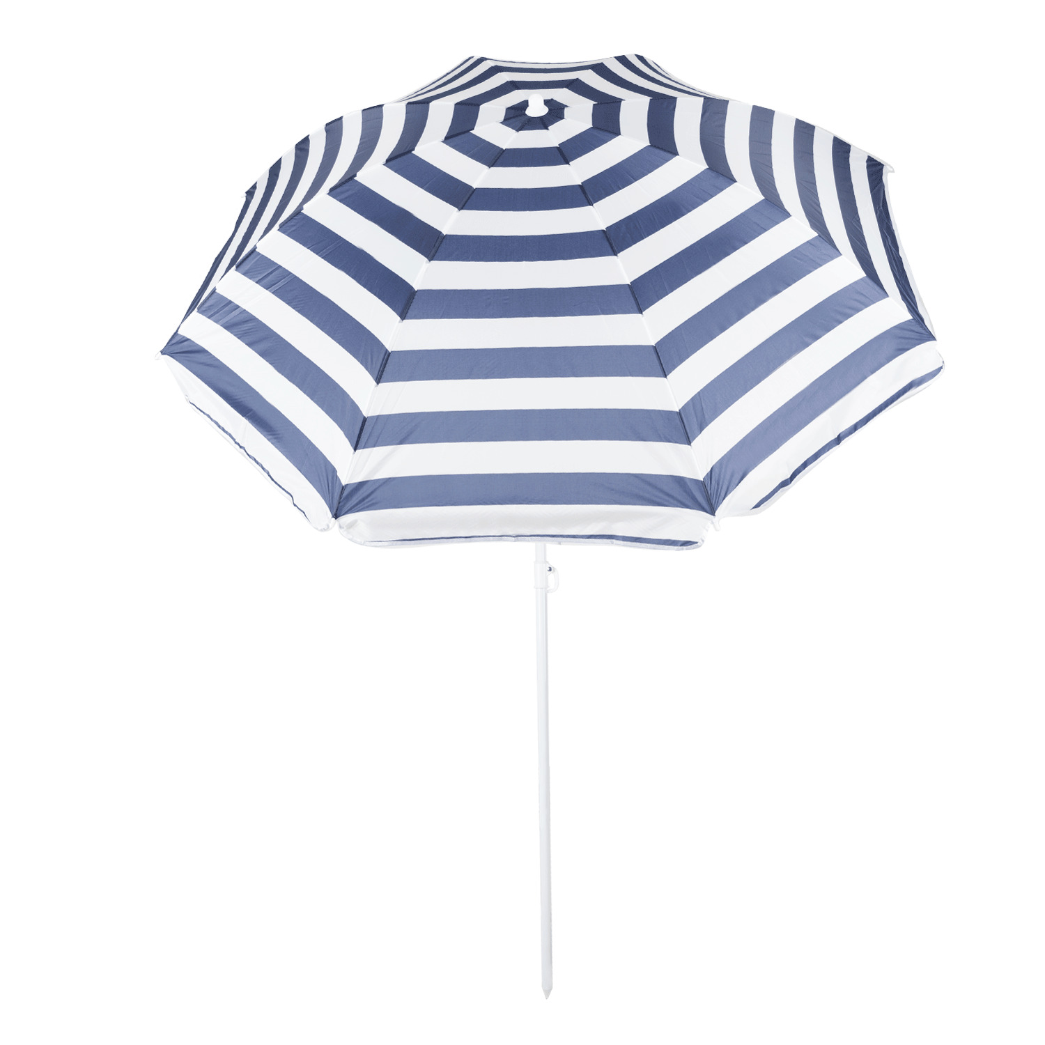 Aluminum drape tilt beach umbrella, 6ft