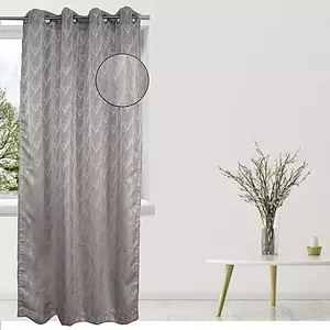 Amberly, jacquard curtain with metal grommets, 54"x84"