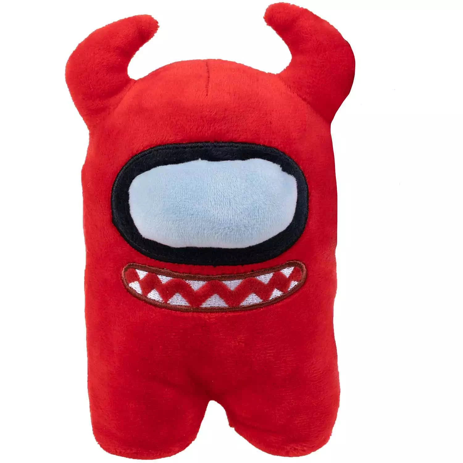 Among Us: Crewmate rouge avec des cornes, 6"