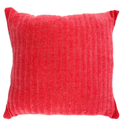 ANGEL Collection - Chenille knit decorative cushion, 18"x18"