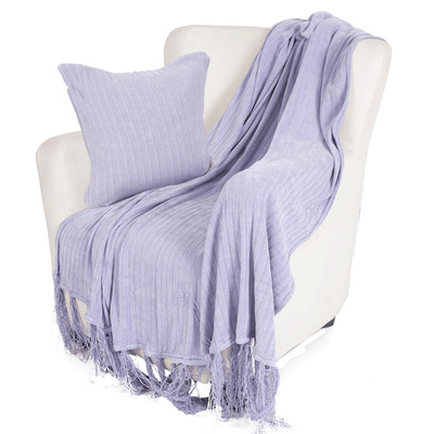 ANGEL Collection - Chenille knit throw, 50"x60"