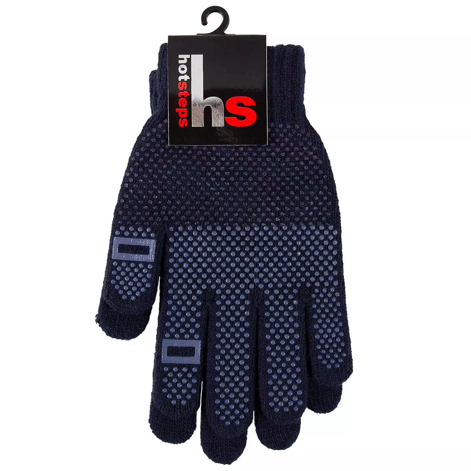 Anti-slip touchscreen gloves for men or women