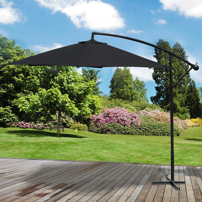 Asst. patio umbrella with base