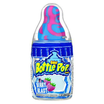 Baby Bottle Pop candy, 31g - Berry blast