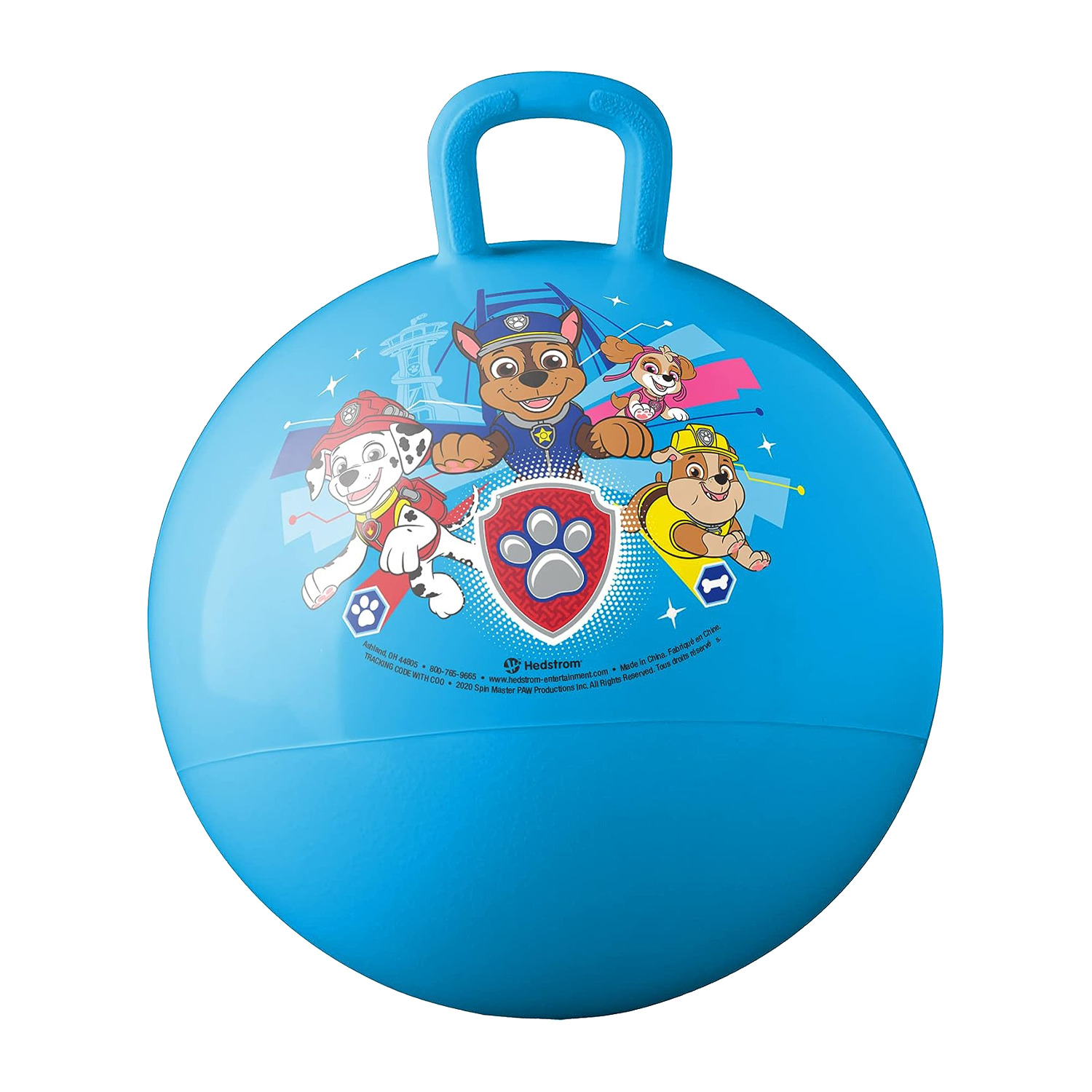 ZD Trading Hopper Ball - Ballon Sauteur avec poignée - Jouet pour Enfant 3  Ans et Plus - Ballon Gonflable Bleu - 45cm : : Jouets