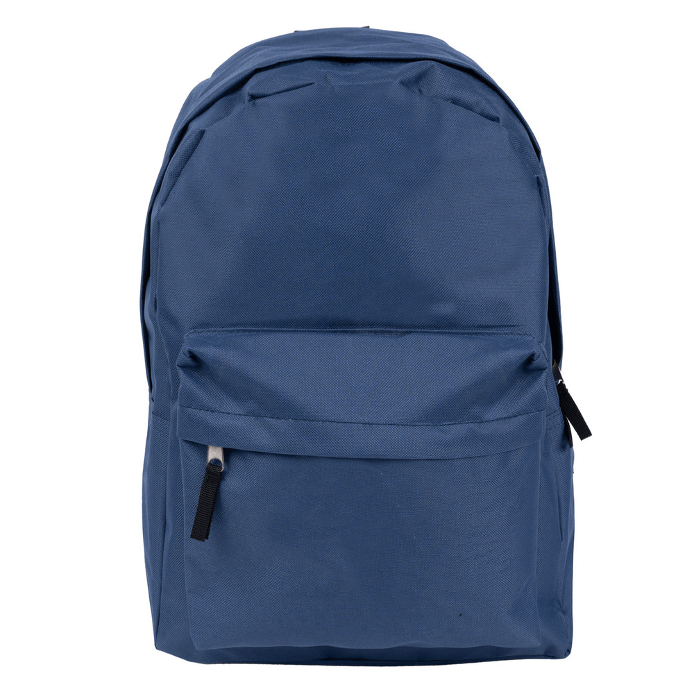 Basic casual canvas backpack, Navy