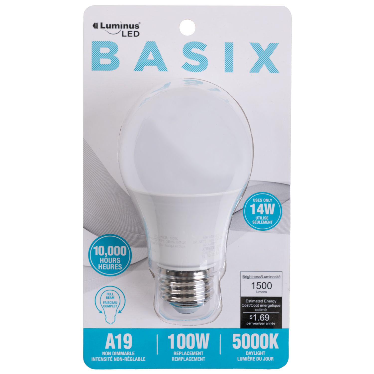 Basix - LED lightbulb, 100W replacement