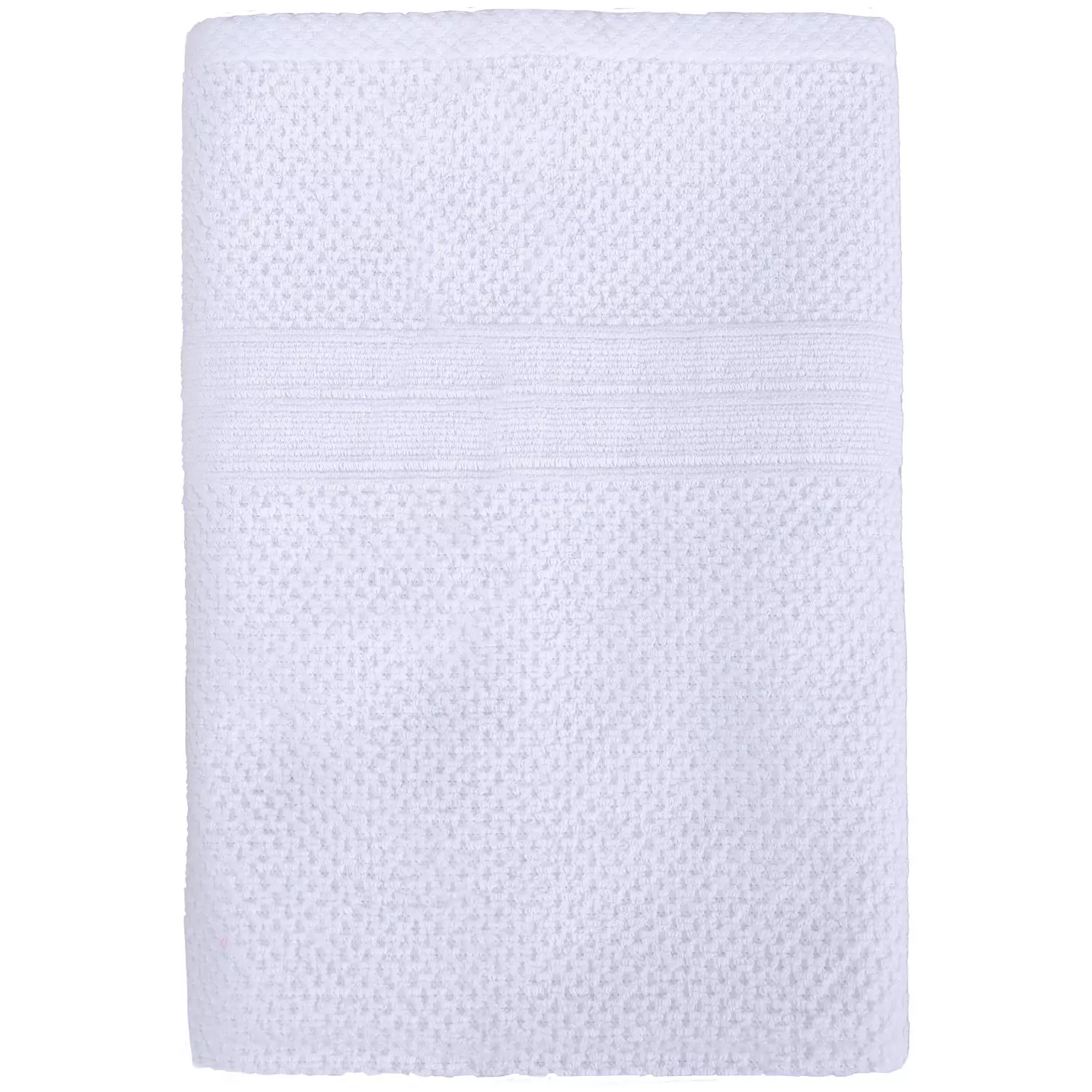 Bath towel, 25"x50", white
