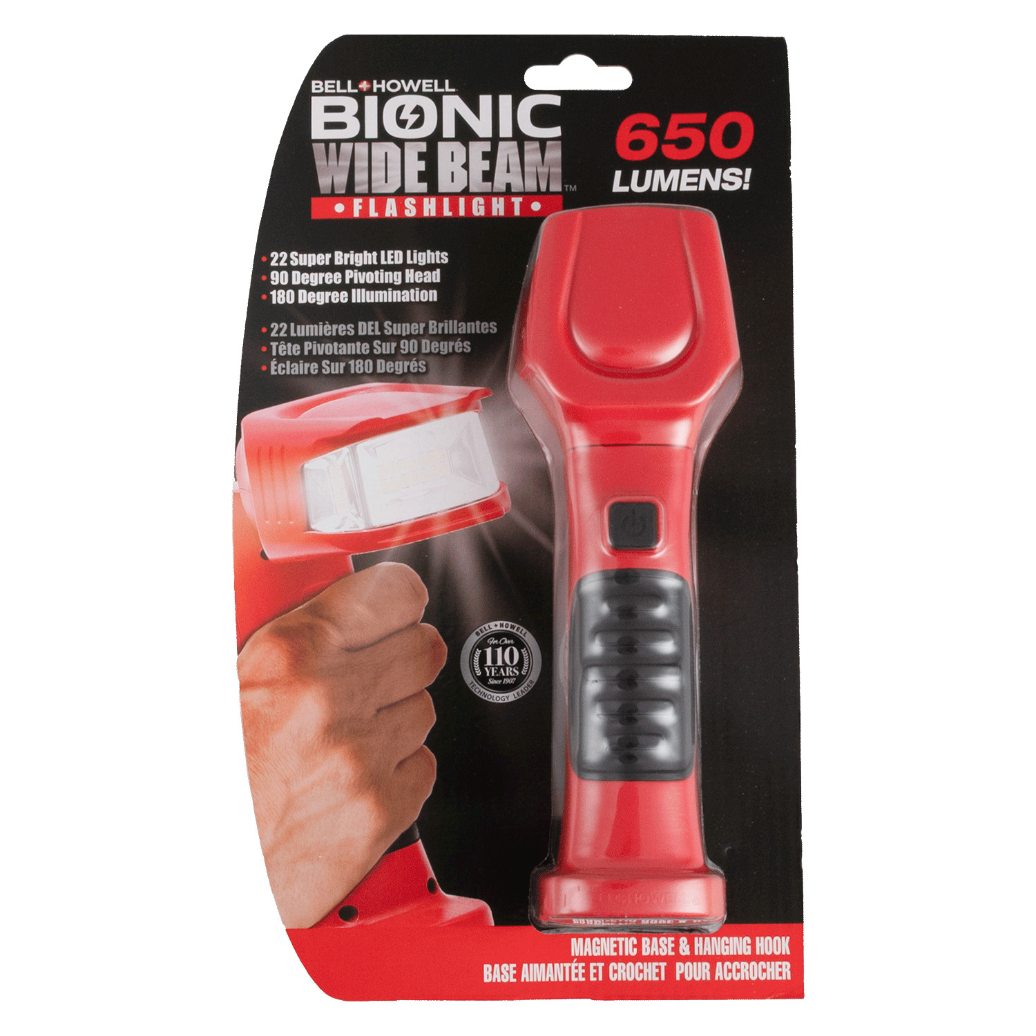 Bell+Howell - Bionic - Wide beam flashlight
