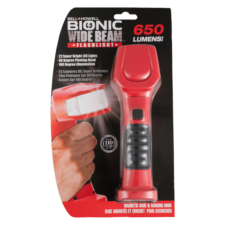 Bell+Howell - Bionic - Wide beam flashlight