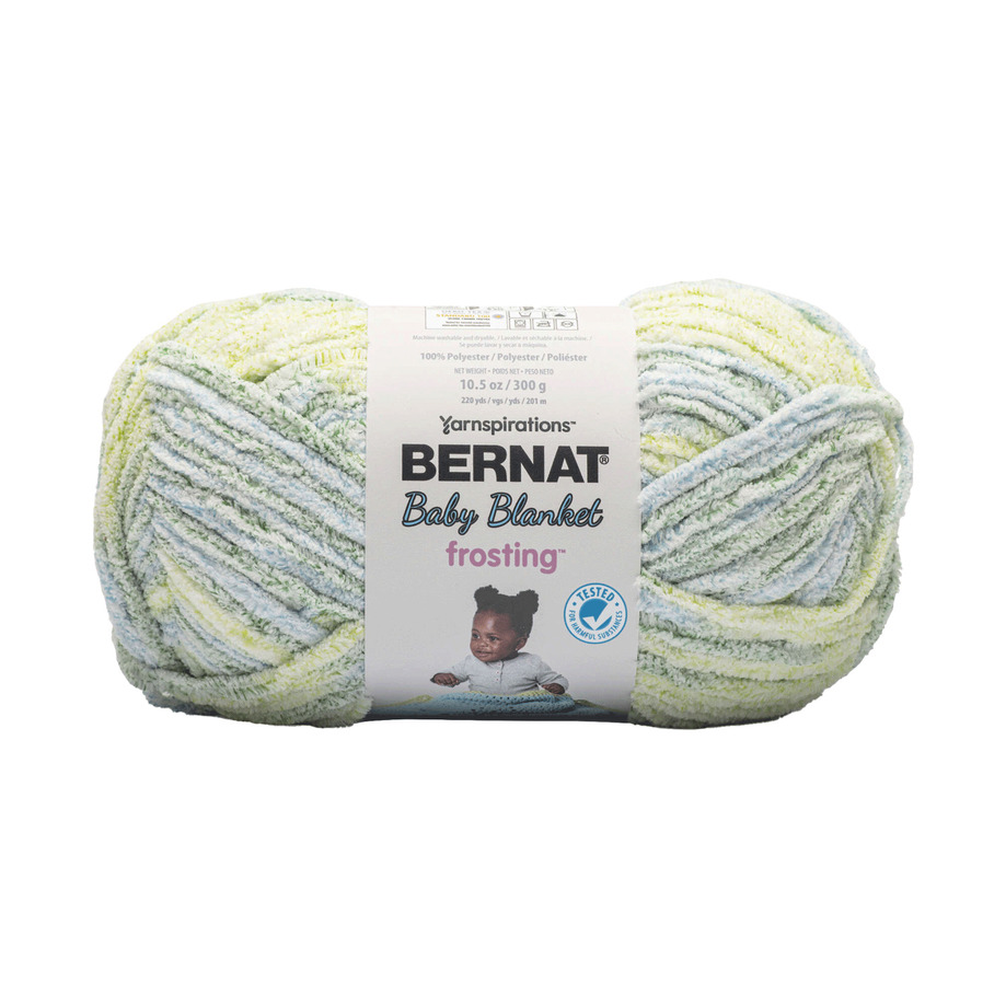 Bernat Baby Blanket Frosting - Fil, Prairie