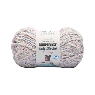 Bernat Baby Blanket Frosting - Yarn, Lilac lounge