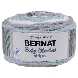 Bernat Baby Blanket Stripes - Fil, verre de mer