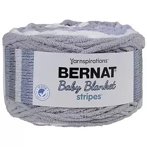 Bernat Baby Blanket Stripes - Yarn, above the clouds