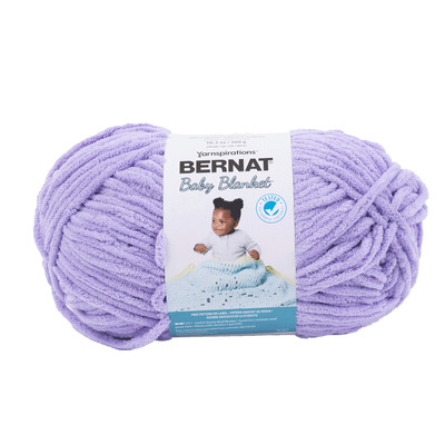 Bernat - Baby Blanket - Yarn, Baby Lilac