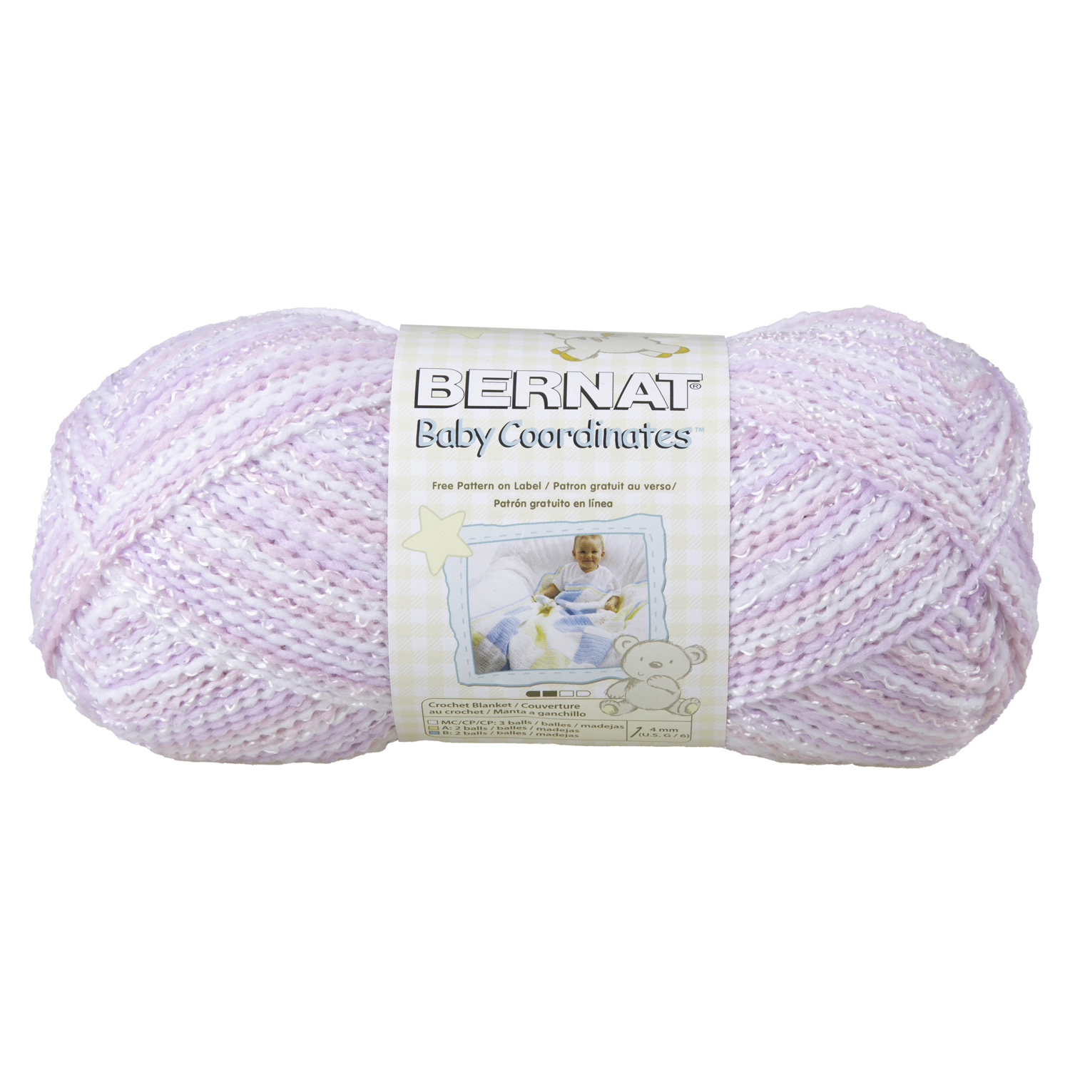 Bernat Baby Coordinates - Yarn, baby pink