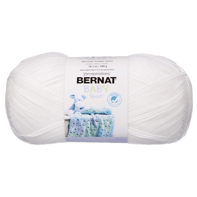 Bernat Baby Sport - Yarn, White