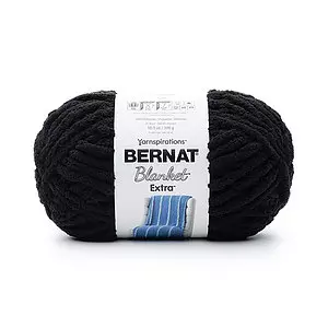 Bernat Blanket Extra - Yarn, black