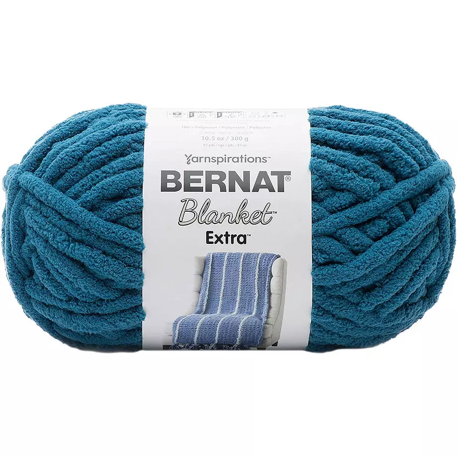 Bernat Blanket Extra - Yarn, velveteal