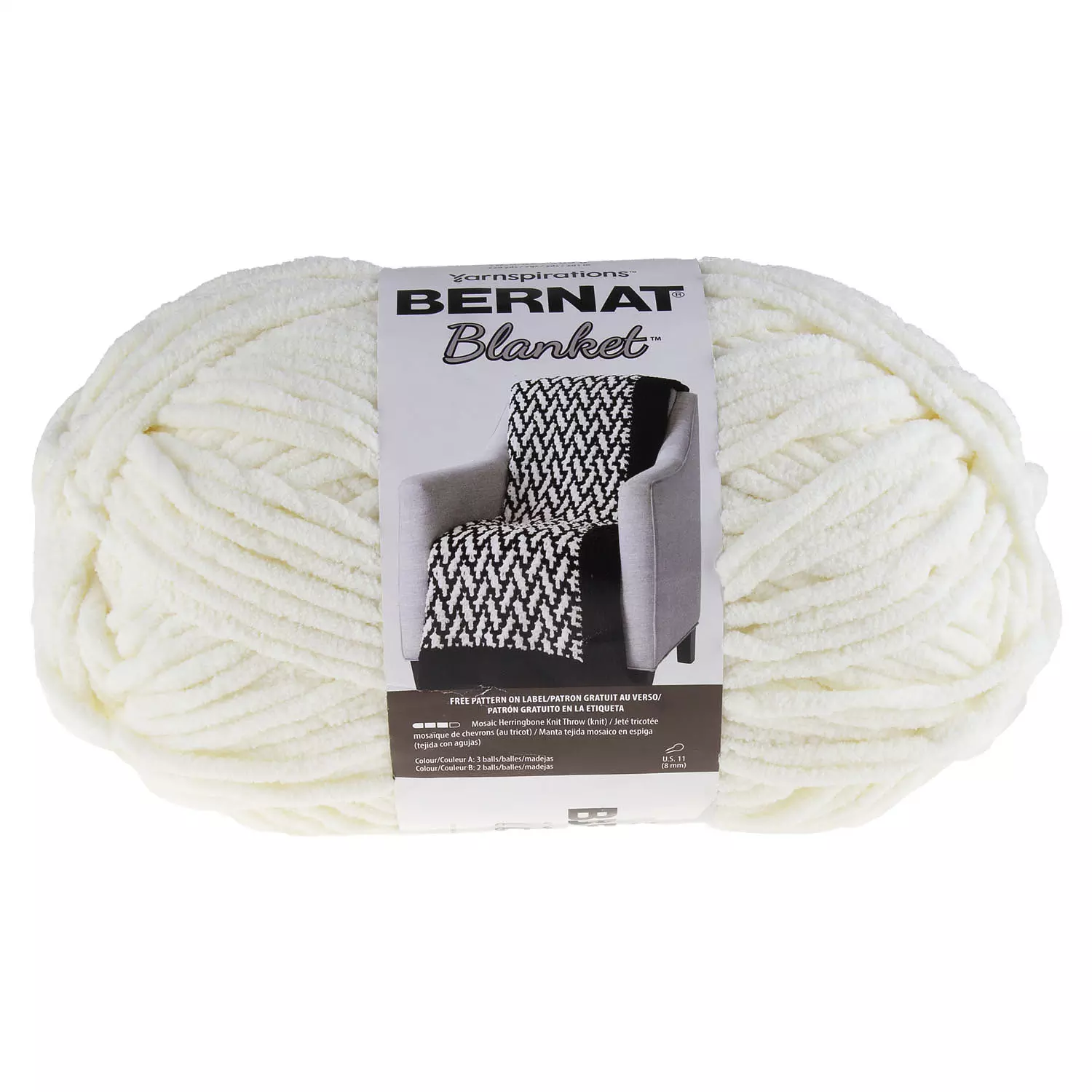 Bernat Blanket - Fil, blanc vieillot