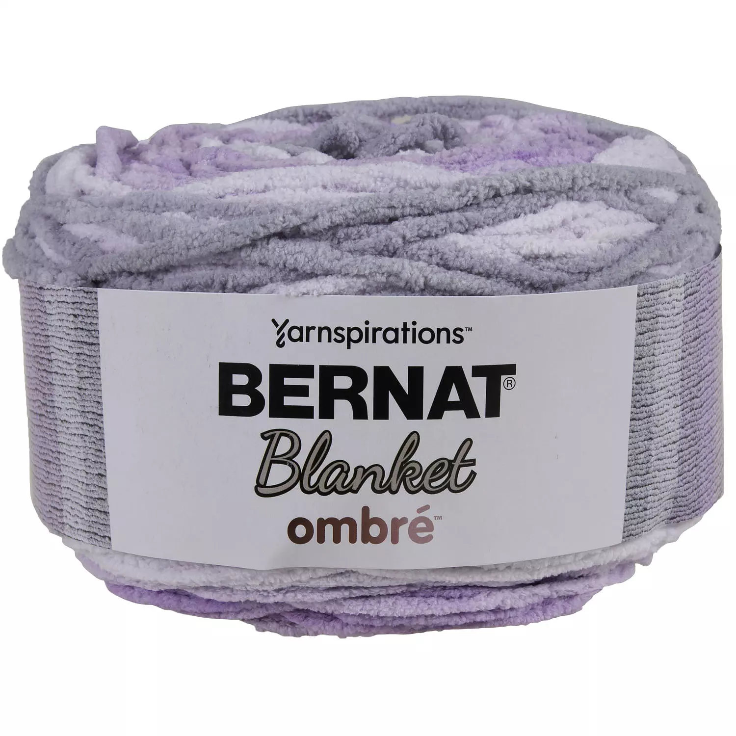 Bernat Blanket Ombré - Yarn, cool purple ombré