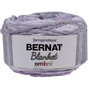 Bernat Blanket Ombré - Yarn, cool purple ombré