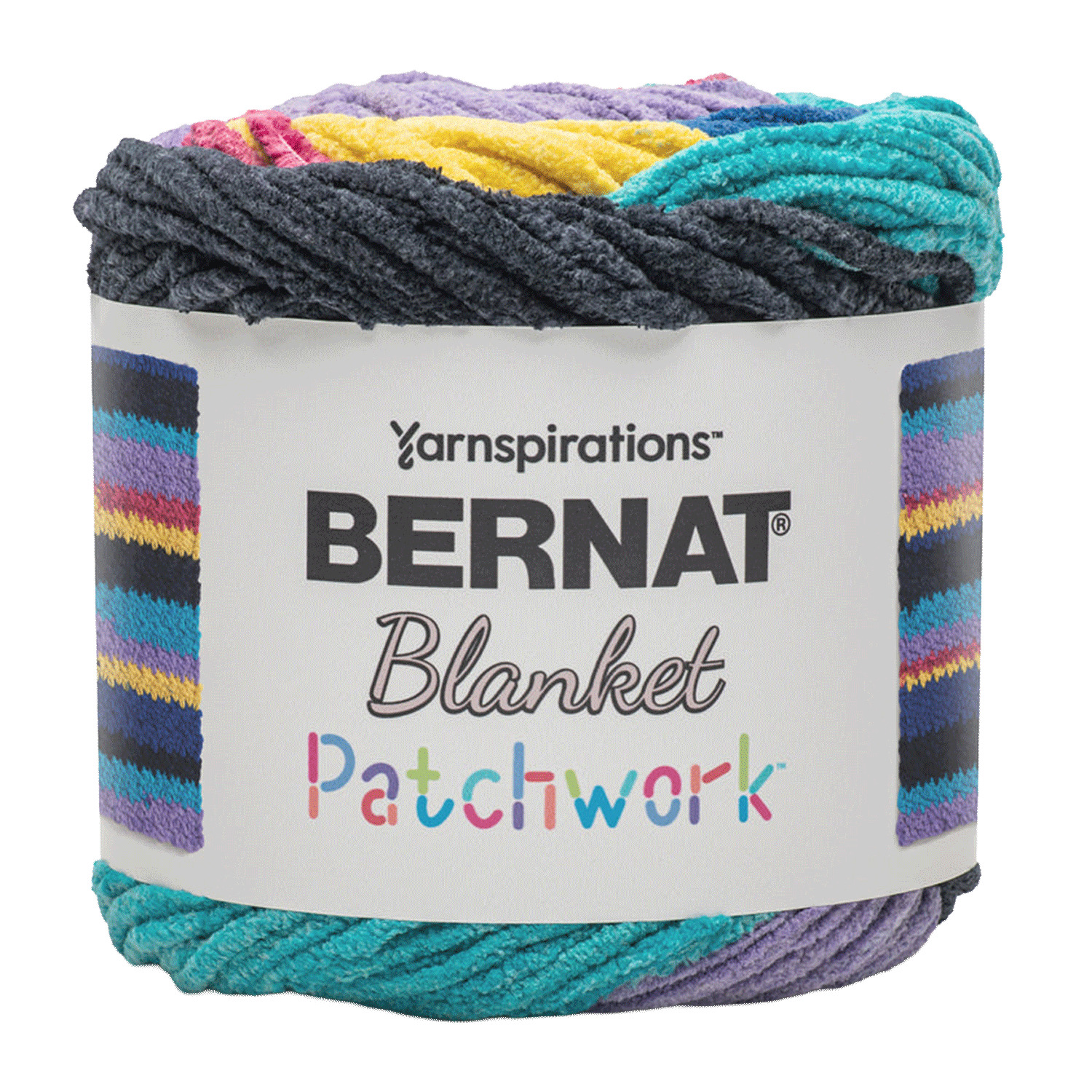 Bernat Blanket Patchwork - 90's vibes
