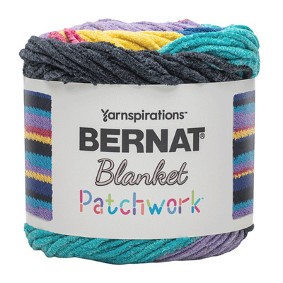 Bernat Blanket Patchwork - 90's vibes
