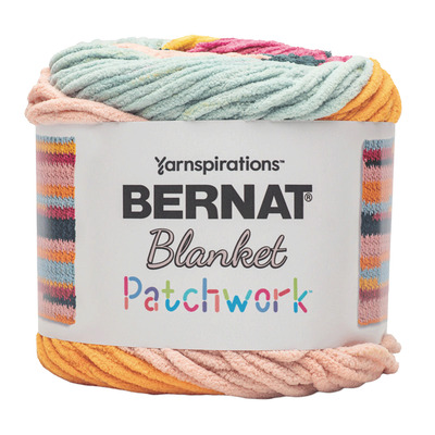 Bernat Blanket Patchwork - &Eacute;clat tropical