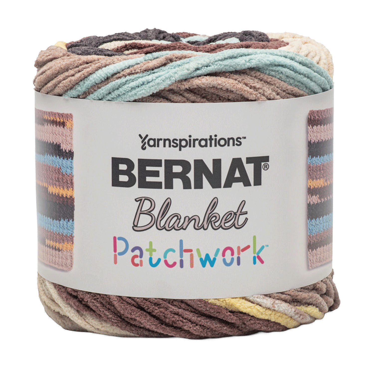 Bernat Blanket Patchwork - Pastry cream