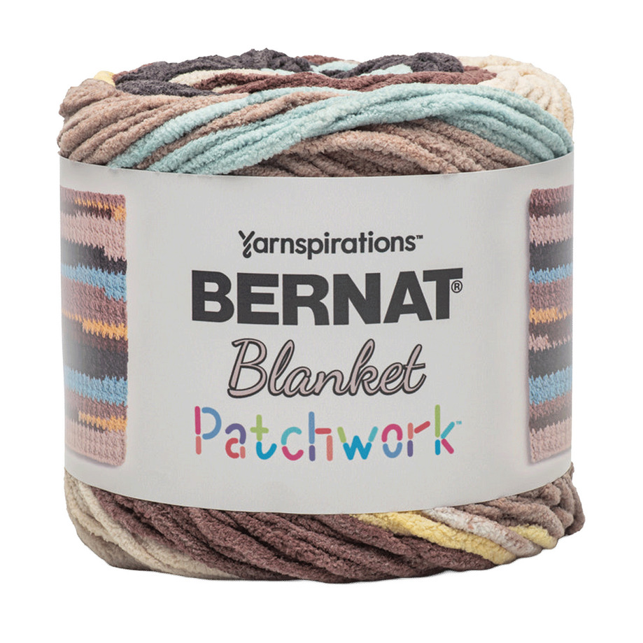 Bernat Blanket Patchwork - Pastry cream