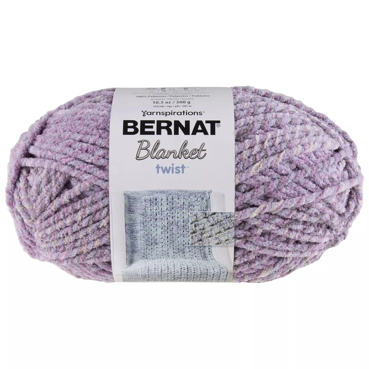 Bernat Blanket Twist - Fil, brume pourpre