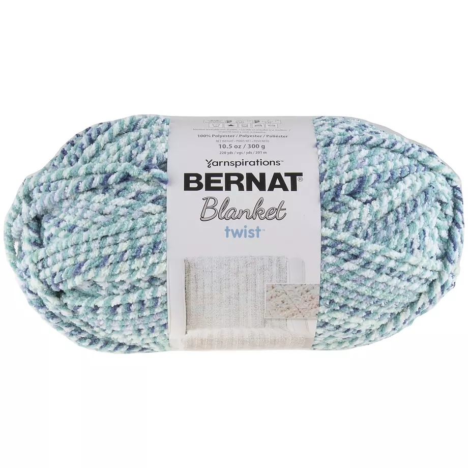 Bernat Blanket Twist - Yarn, making waves