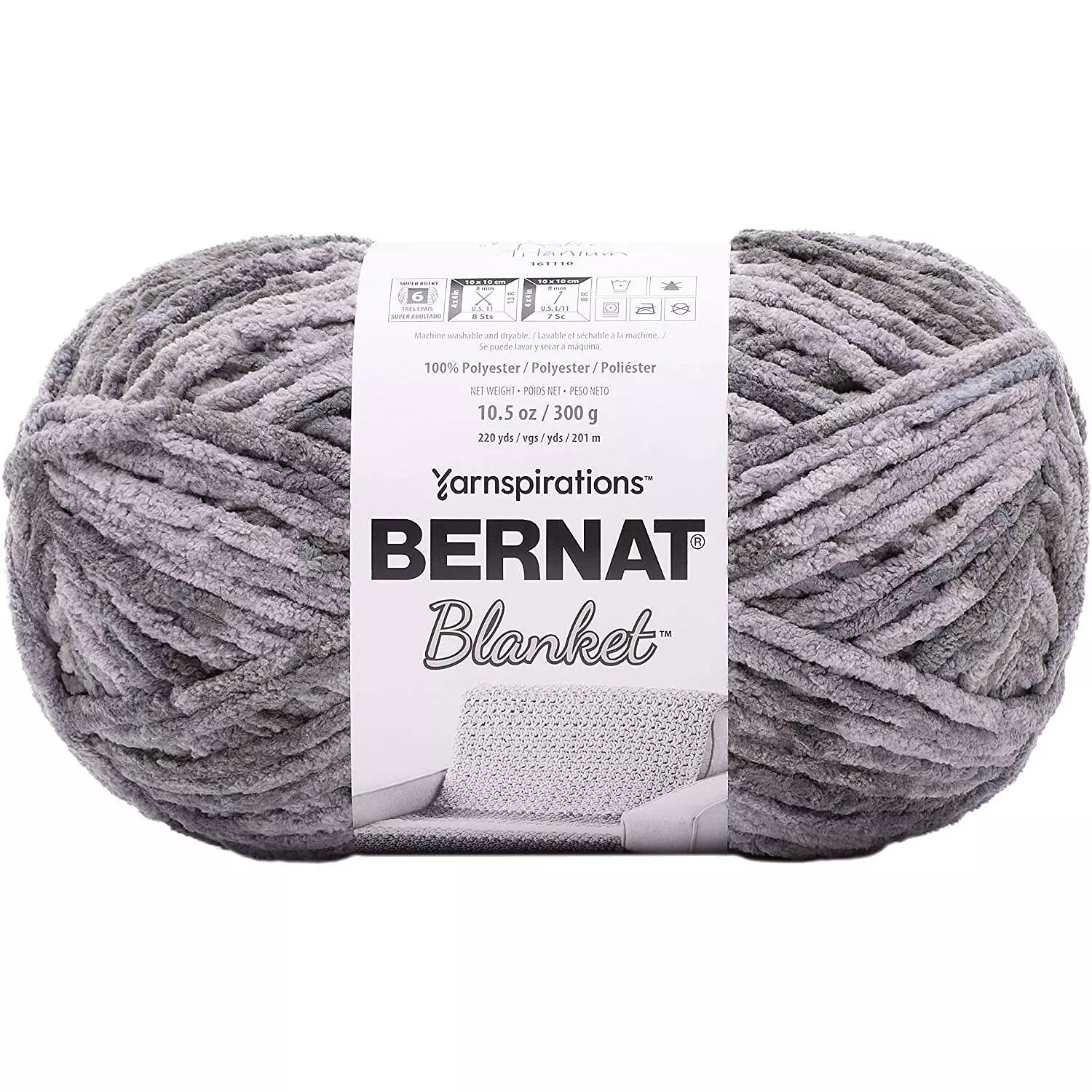 Bernat Blanket - Yarn, ashen titanium