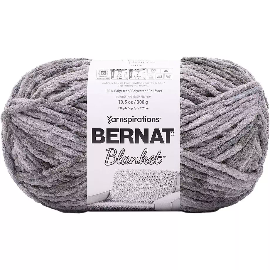 Bernat Blanket - Yarn, ashen titanium